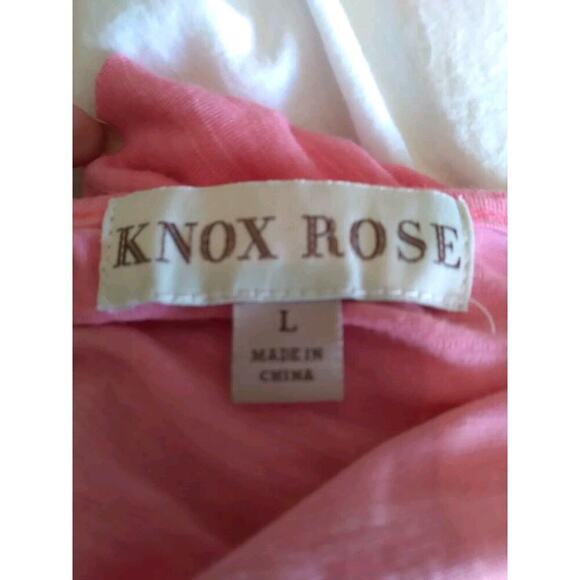 Knox Rose Maxi Dress Pink Tiered Sz L Beach Boho Fairy - Picture 8 of 9